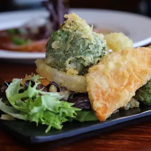 Vegetable Tempura  : @andrewloves_