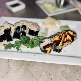 Deep Bull (left)  Crazy Roll (right)