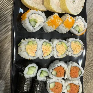 sushi and sashimi, sushi, sashimi, food
