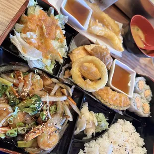 Shrimp Teriyaki Bento Box