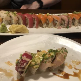 Tsunami Roll (on top)