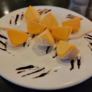 Mango mochi dessert!