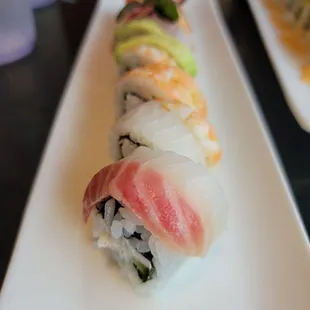 Rainbow roll