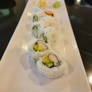 Fresh CA roll $4.50