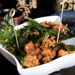 Crispy Basil Chicken