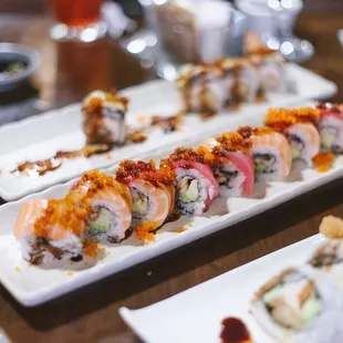 Rainbow roll, so good!