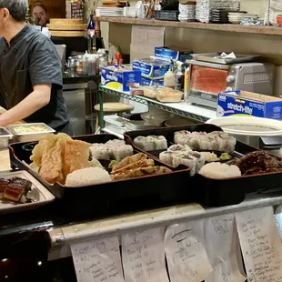 Order counter.