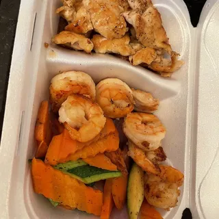 Grilled Shrimp Lunch
