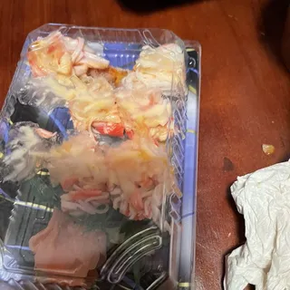 Crab Meat and Cream Cheese Roll