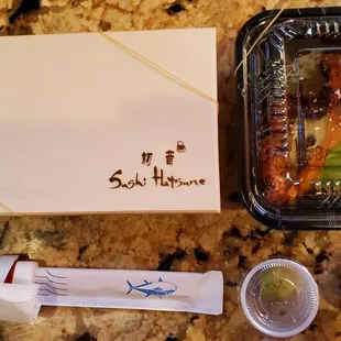 Exquisite take-out packaging.  -  (3/13/2021)
