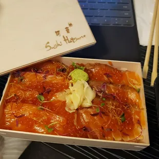 Salmon Ikura Bowl