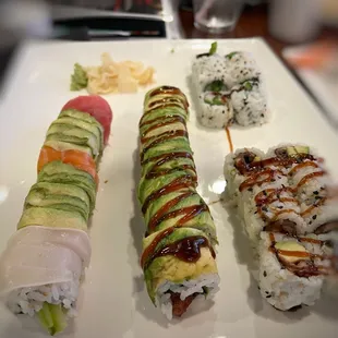 sushi, sushi and sashimi, food, sashimi