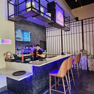 Bar area