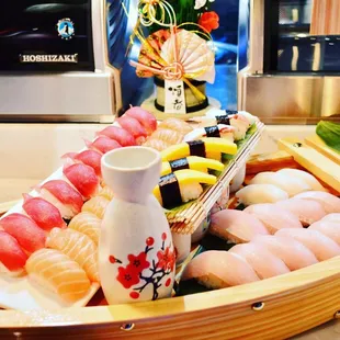 sushi and sashimi