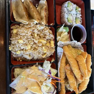 Shrimp and Vegetable Tempura Lunch Special