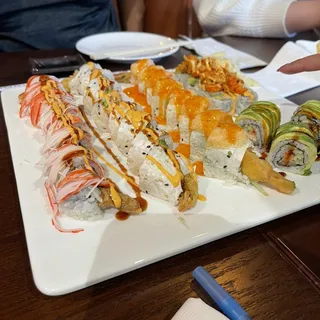 Double Dragon Roll Dinner
