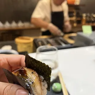 Delicious eel