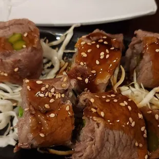 Asparagus Beef Appetizer