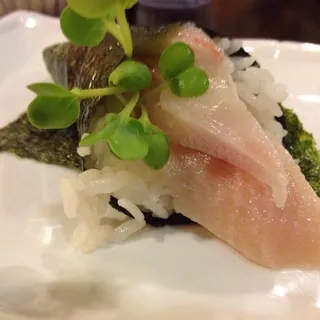 Spicy Hamachi Hand Roll