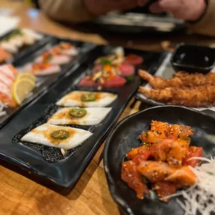 Specials from the chef - sashimi