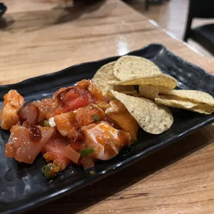 Poke nachos