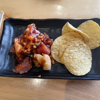 Sushi Nacho Roll