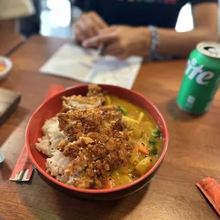 Donkatsu Curry Bowl