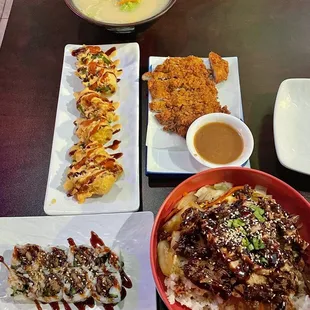 food, sushi and sashimi