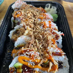 sashimi, sushi, sushi and sashimi, food