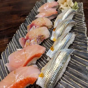 Assorted sushi a la carte
