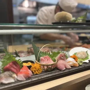 sushi and sashimi, food, sushi, sashimi