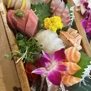 Omakase sashimi