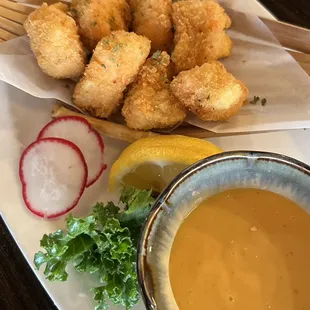 Salmon bite appetizers