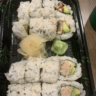 Eel Avocado Cut Roll