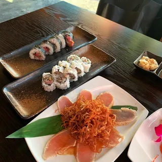 Crunch onion albacore