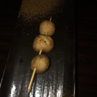 Mushroom skewer