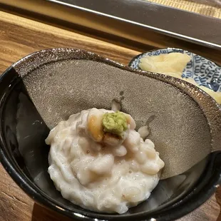 Shirako Risotto