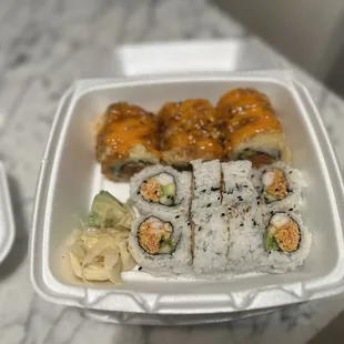 Mexican roll, high way roll