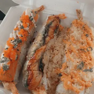 Spider, Dragon, Crunchy Monkey