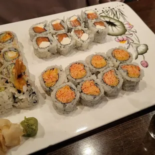 sushi, sashimi, food, sushi and sashimi