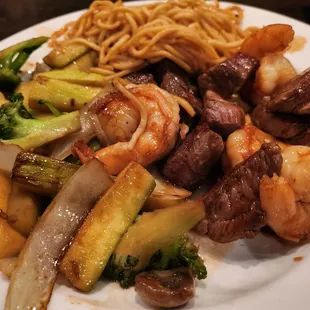 Steak and Shrimp Hibachi - yummmmm!