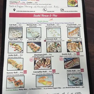 Updated Menu 12/2/2023