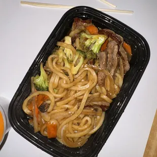 Beef Yakisoba (I always crave these udon noodles!)