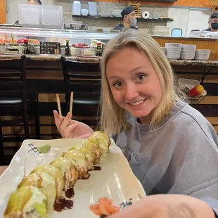 Green monster roll