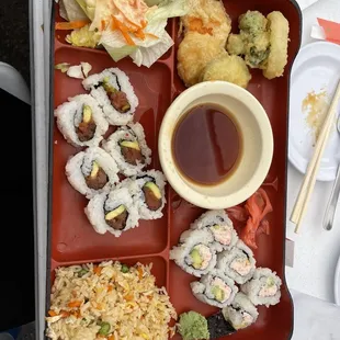sushi, sushi and sashimi, sashimi, food