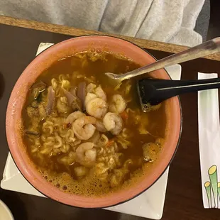 Shrimp ramen