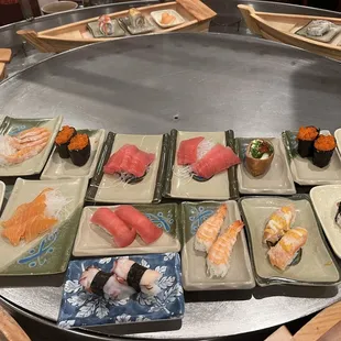 Sushi boat and some new items
