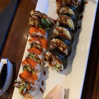 Golden Soft Shell Crab Roll