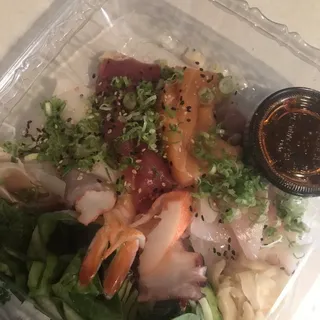 Spicy Sashimi Plate Combination