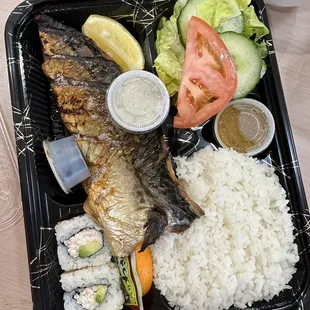 Saba Shioyaki Bento Box